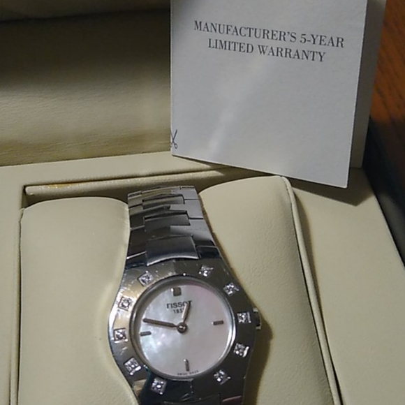 Women's Diamond Tissot Watch - Picture 4 of 4